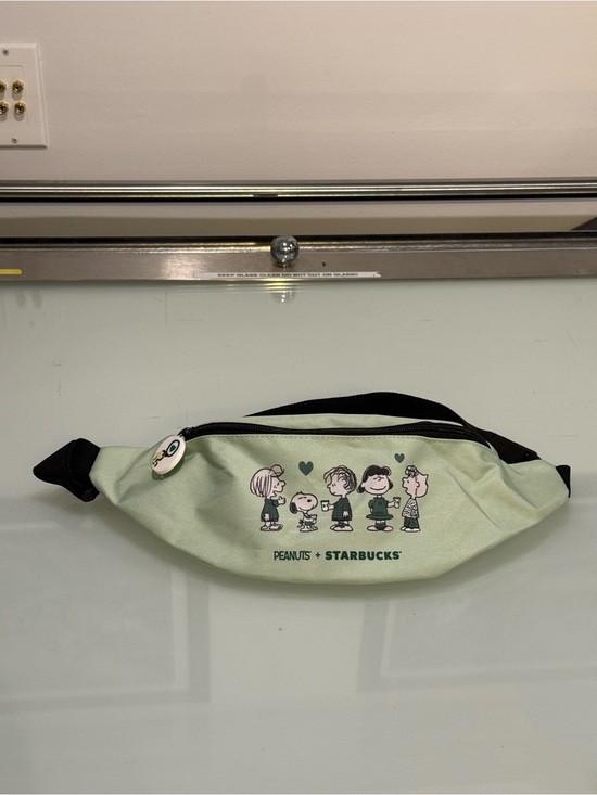 Starbucks Handbags - Starbucks x Peanuts Snoopy Green Belt Bag Fanny Pack Crossbody Waist Bag